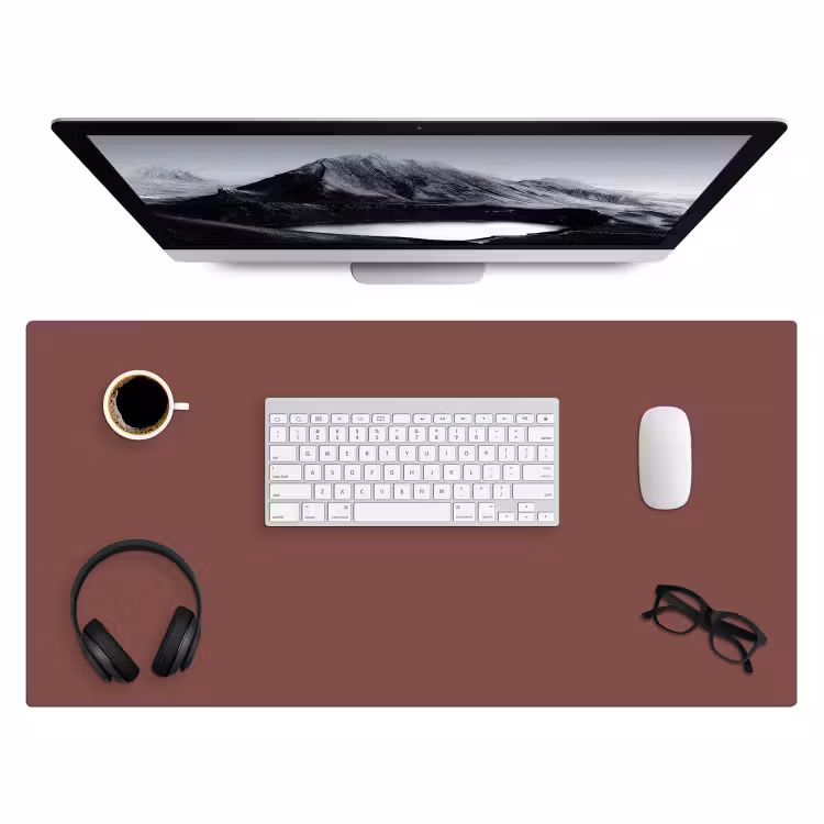 Bureau onderlegger - Muted - Raisin - Rood — 4