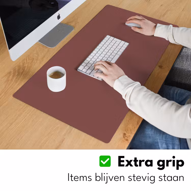 Bureau onderlegger - Muted - Raisin - Rood — 6