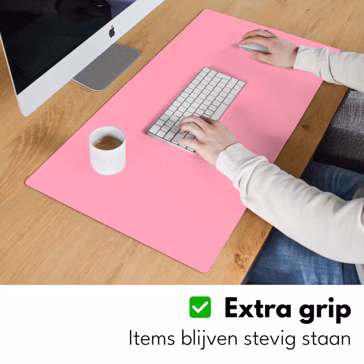 Bureau onderlegger - Bubblegum - Pink - Roze — 6