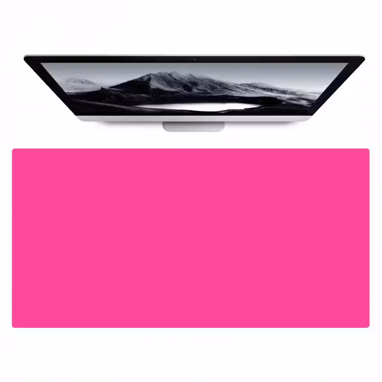 Bureau onderlegger - Electric - Magenta - Roze — 1
