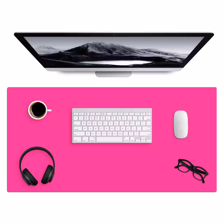 Bureau onderlegger - Electric - Magenta - Roze — 4