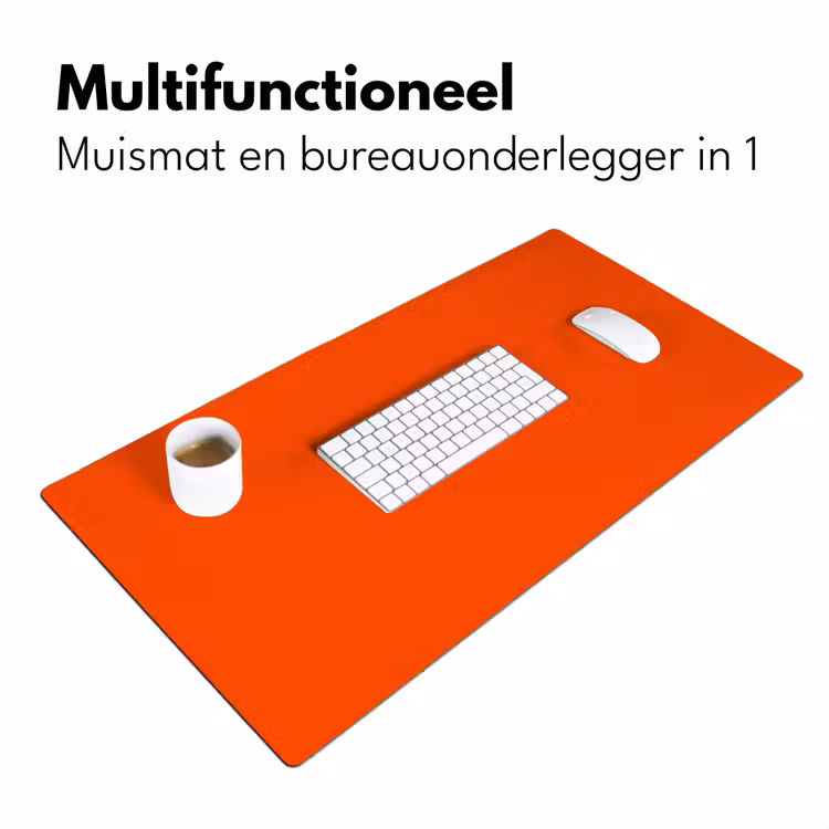 Bureau onderlegger - Fiery - Tangerine - Oranje — 7