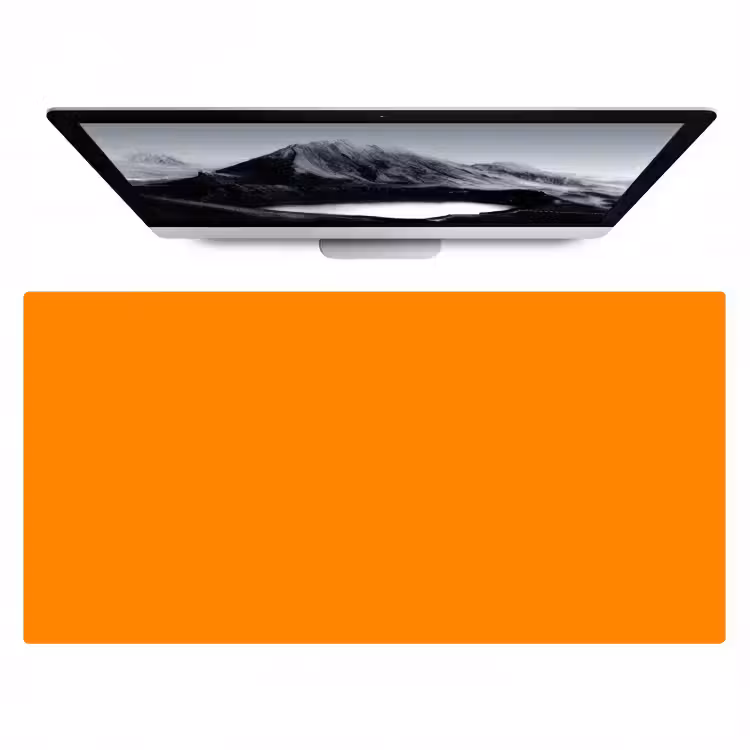 Bureau onderlegger - Marigold - Glow - Oranje — 1