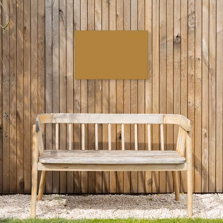 Buiten canvas - Rhythmic - Ochre - Geel — 3