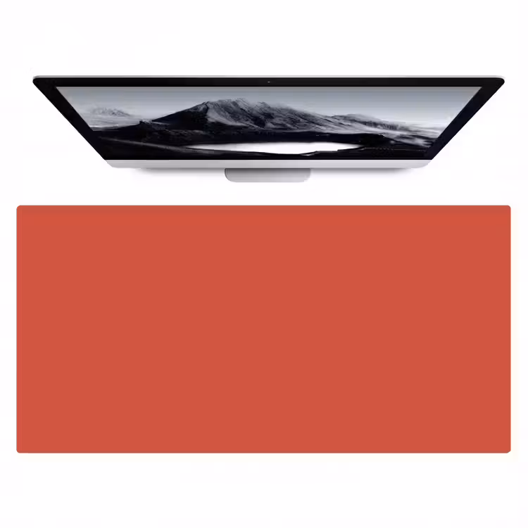 Bureau onderlegger - Brick - Red - Rood — 1