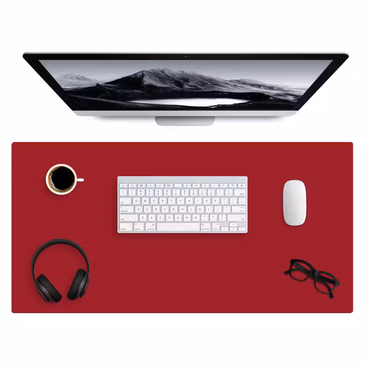 Bureau onderlegger - Burgundy - Wine - Rood — 4