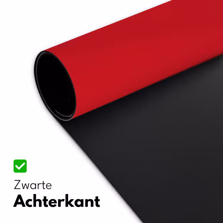 Bureau onderlegger - Crimson - Velvet - Rood — 5