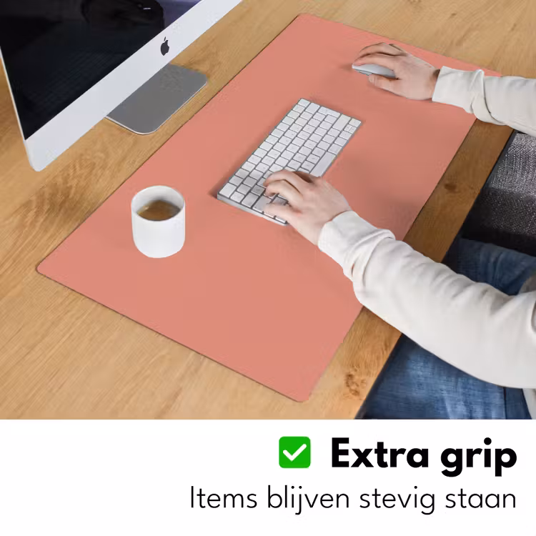 Bureau onderlegger - Earthy - Rose - Koraal — 6