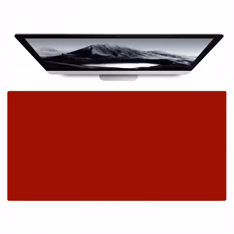 Bureau onderlegger - Oxblood - Maroon - Rood — 1