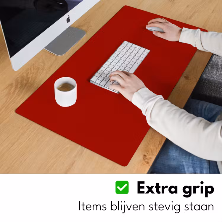 Bureau onderlegger - Oxblood - Maroon - Rood — 6
