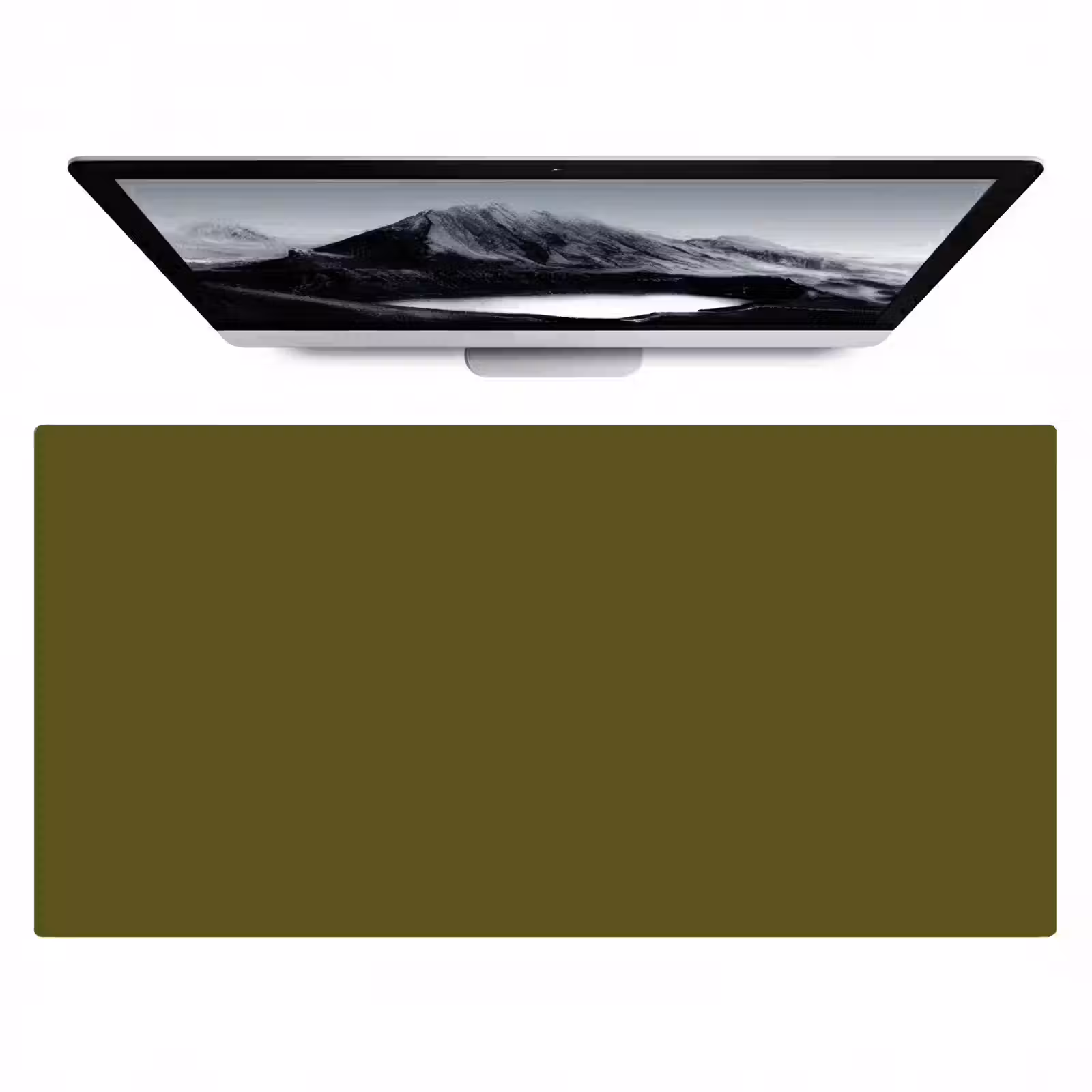 Bureau onderlegger - Dark - Olive - Groen — 1