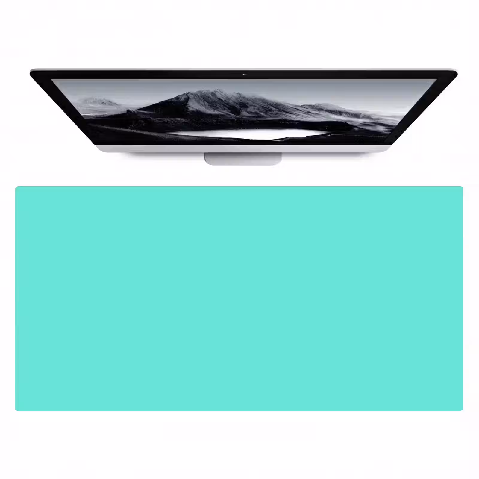 Bureau onderlegger - Electric - Cyan - Turkoois — 1