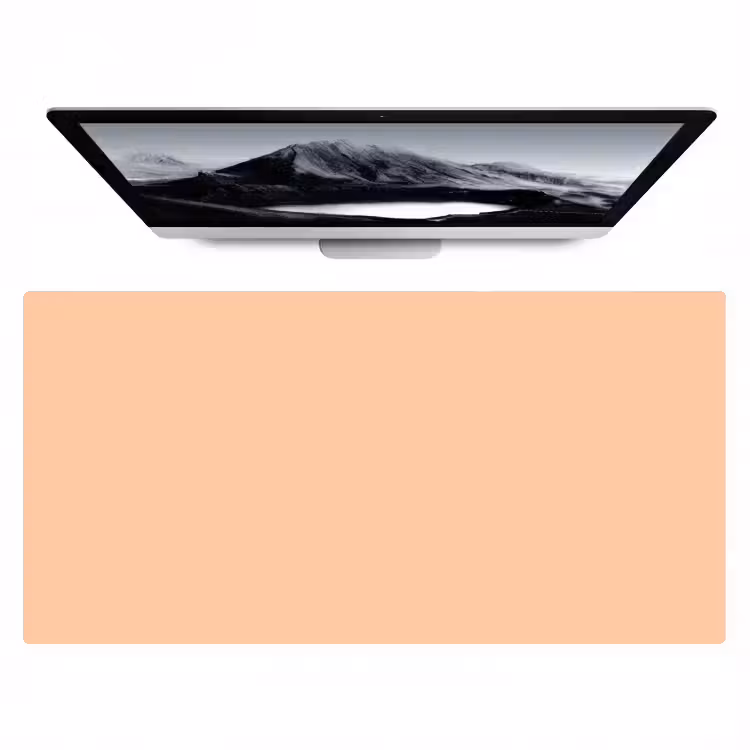 Bureau onderlegger - Apricot - Blush - Nude — 1