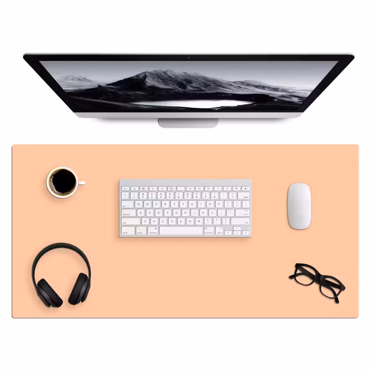 Bureau onderlegger - Apricot - Blush - Nude — 4