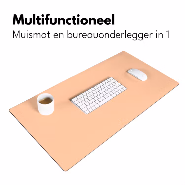Bureau onderlegger - Apricot - Blush - Nude — 7