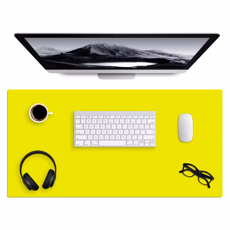 Bureau onderlegger - Bright - Canary - Geel — 4