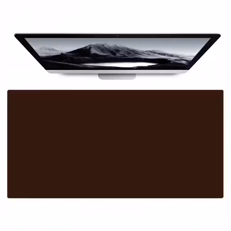 Bureau onderlegger - Dark - Chocolate - Bruin — 1