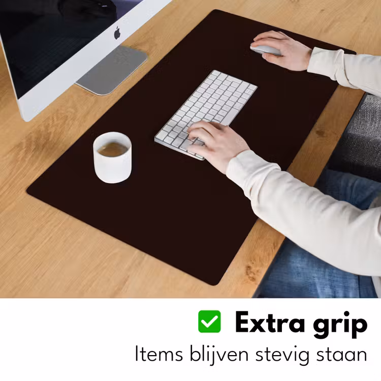 Bureau onderlegger - Deep - Obsidian - Bruin — 6