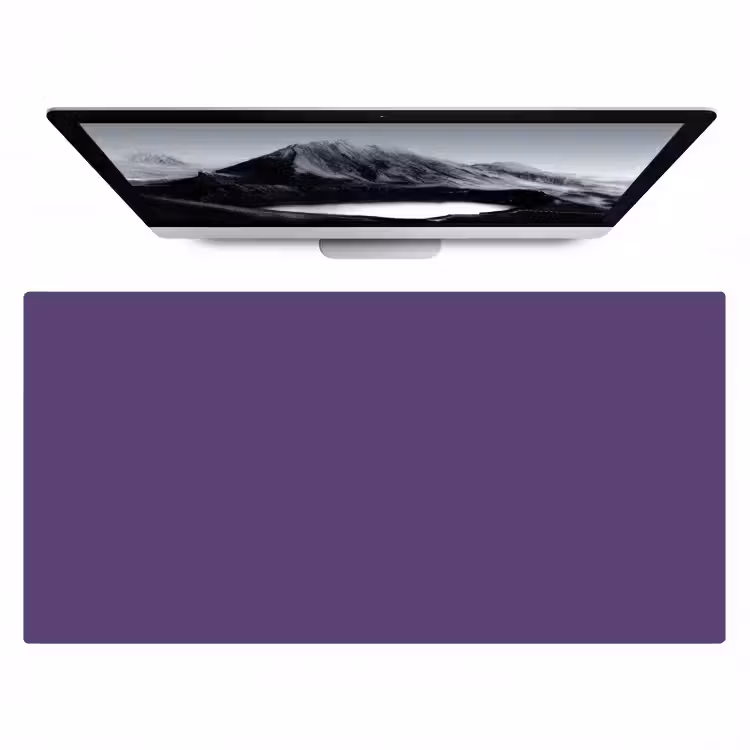Bureau onderlegger - Deep - Plum - Paars — 1