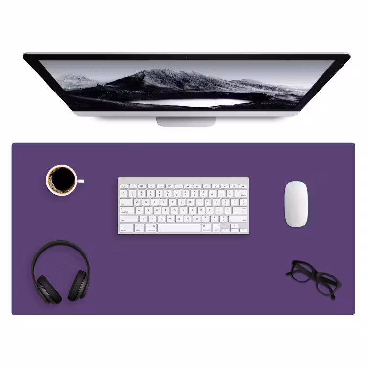Bureau onderlegger - Deep - Plum - Paars — 4