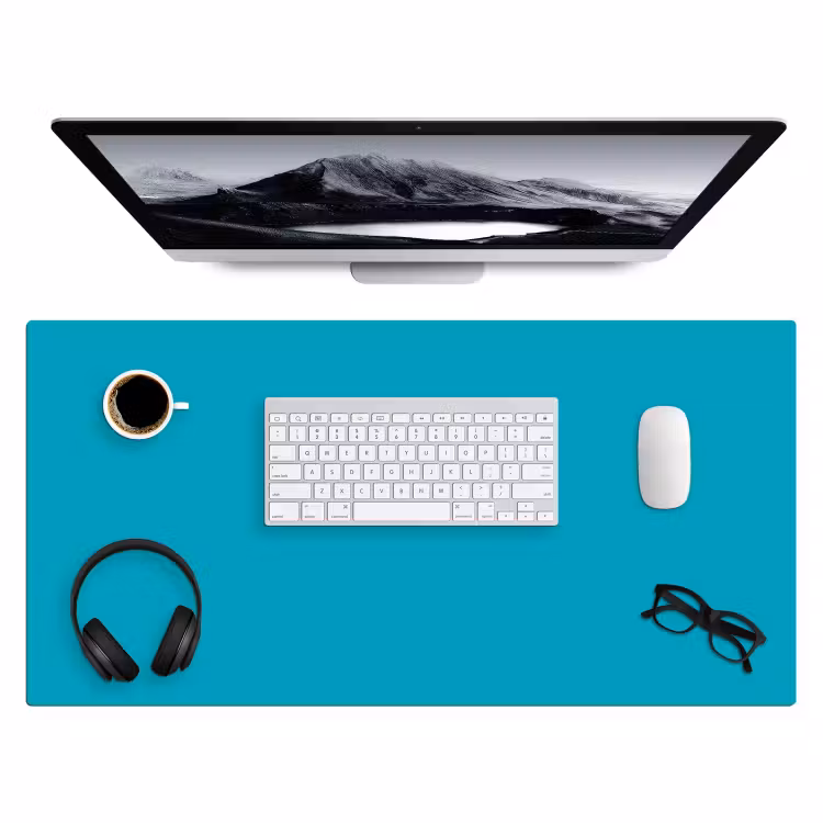 Bureau onderlegger - Deep - Turquoise - Turkoois — 4