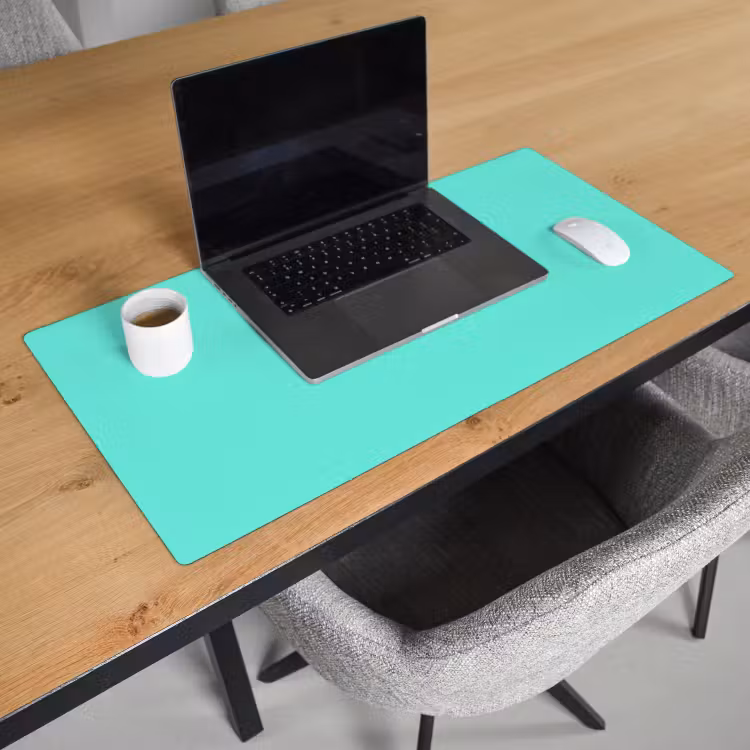 Bureau onderlegger - Electric - Cyan - Turkoois — 3