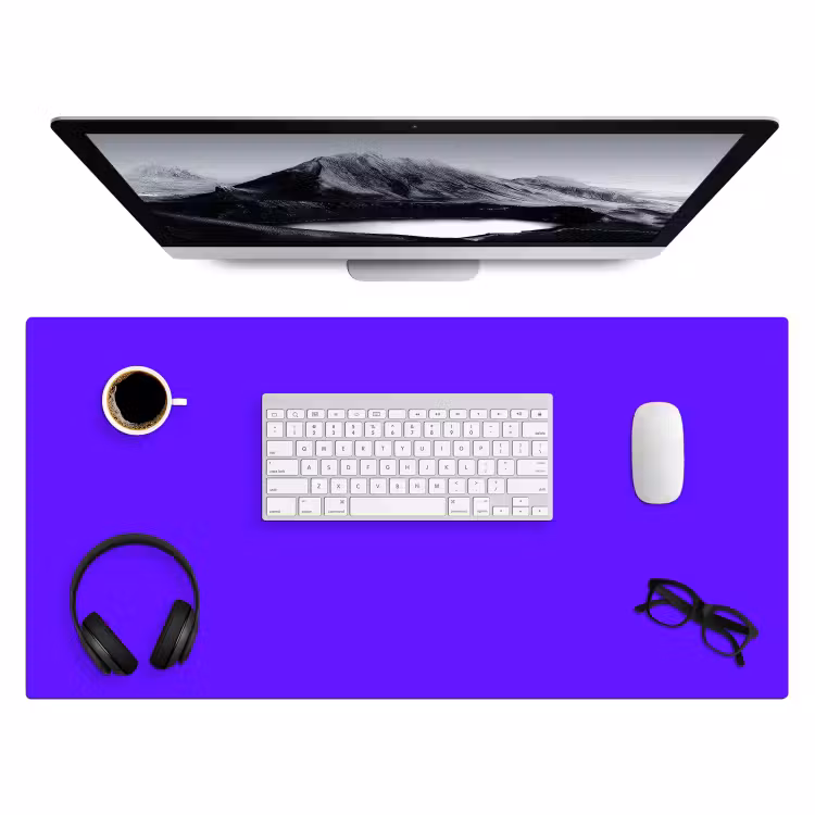 Bureau onderlegger - Electric - Indigo - Paars — 4