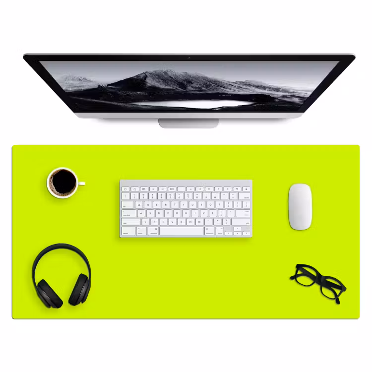 Bureau onderlegger - Electric - Lemon - Geel — 4
