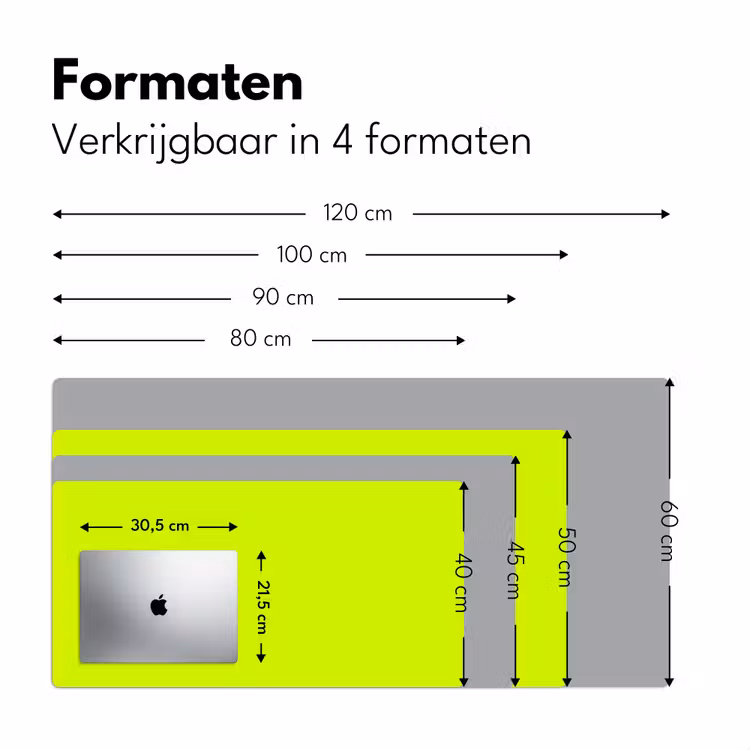 Bureau onderlegger - Electric - Lemon - Geel — 8