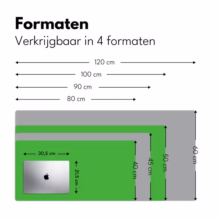 Bureau onderlegger - Kelly - Green - Groen — 8