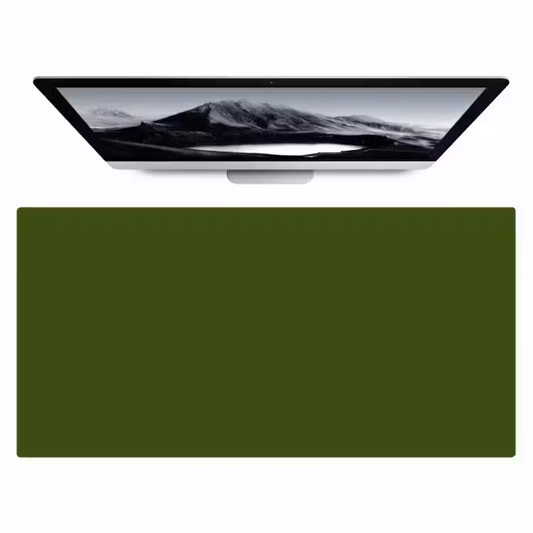 Bureau onderlegger - Olive - Drab - Groen — 1