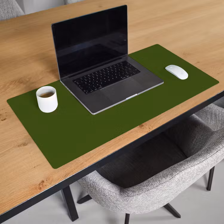 Bureau onderlegger - Olive - Drab - Groen — 3