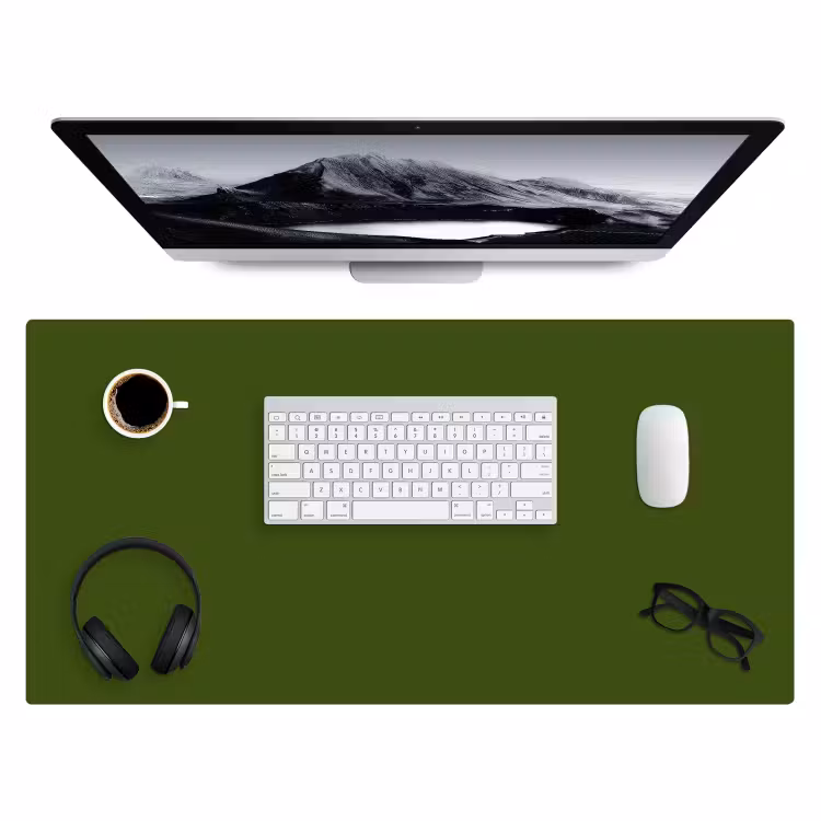 Bureau onderlegger - Olive - Drab - Groen — 4