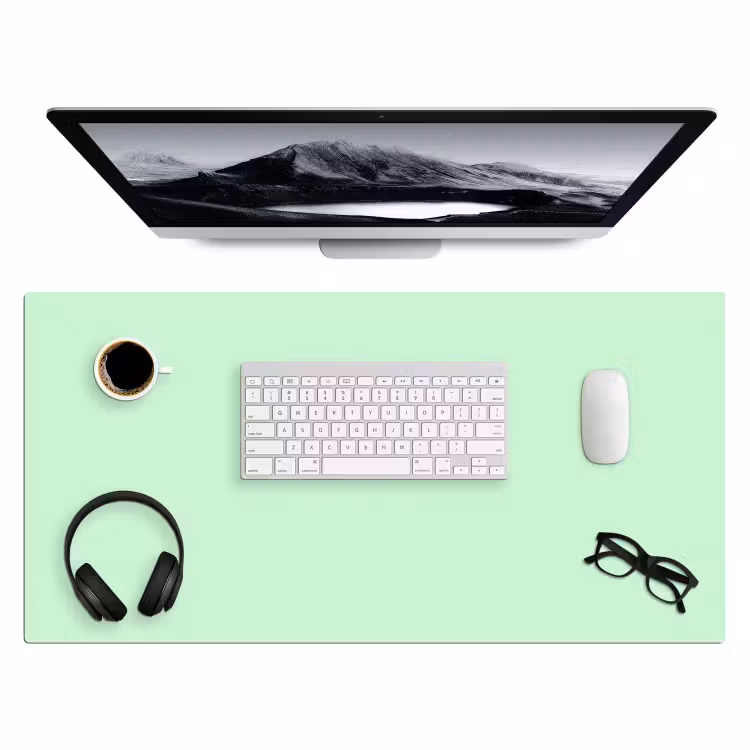 Bureau onderlegger - Pale - Mint - Groen — 4