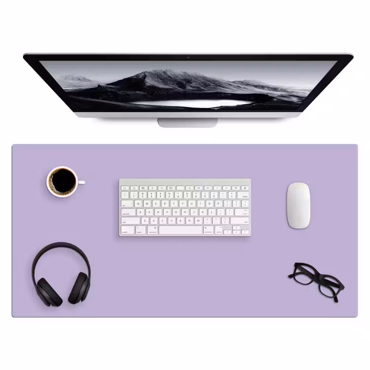 Bureau onderlegger - Pastel - Lilac - Paars — 4