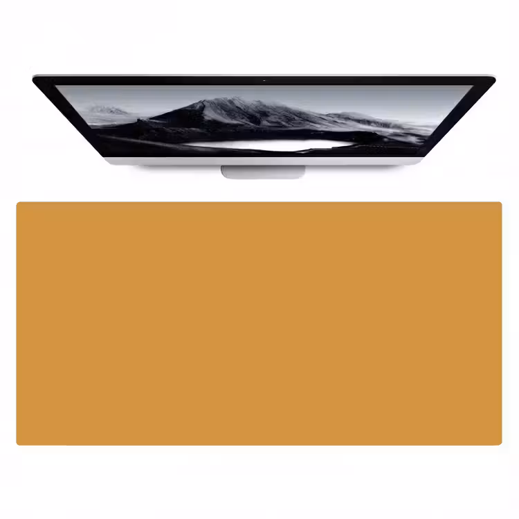 Bureau onderlegger - Autumn - Mustard - Geel — 1