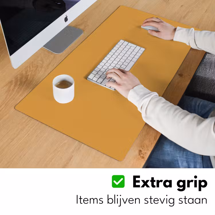 Bureau onderlegger - Autumn - Mustard - Geel — 6