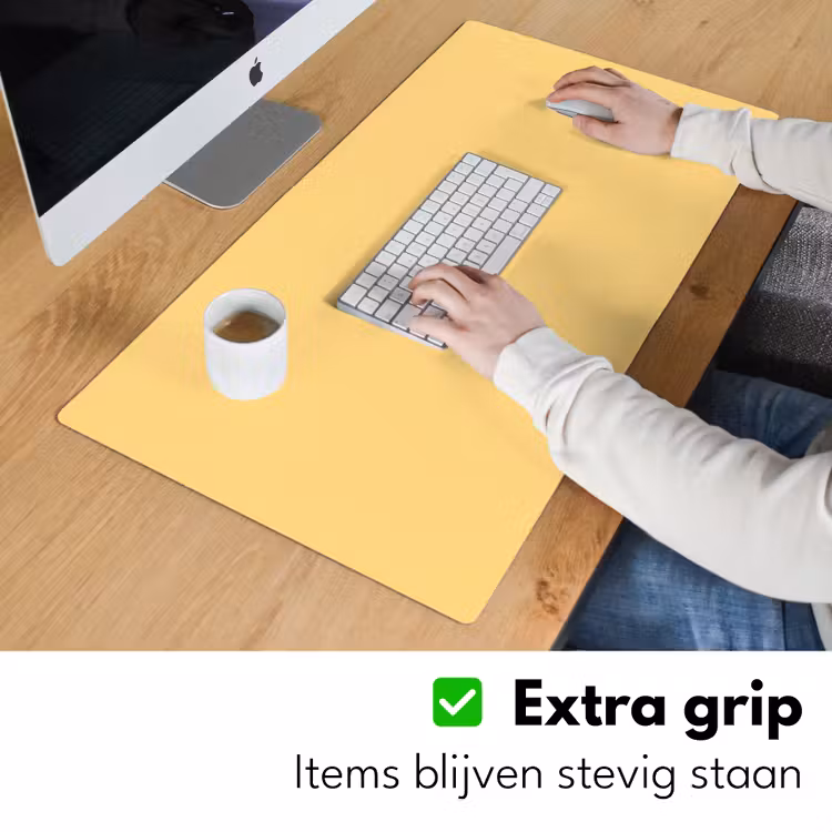 Bureau onderlegger - Butter - Geel - Yellow — 6