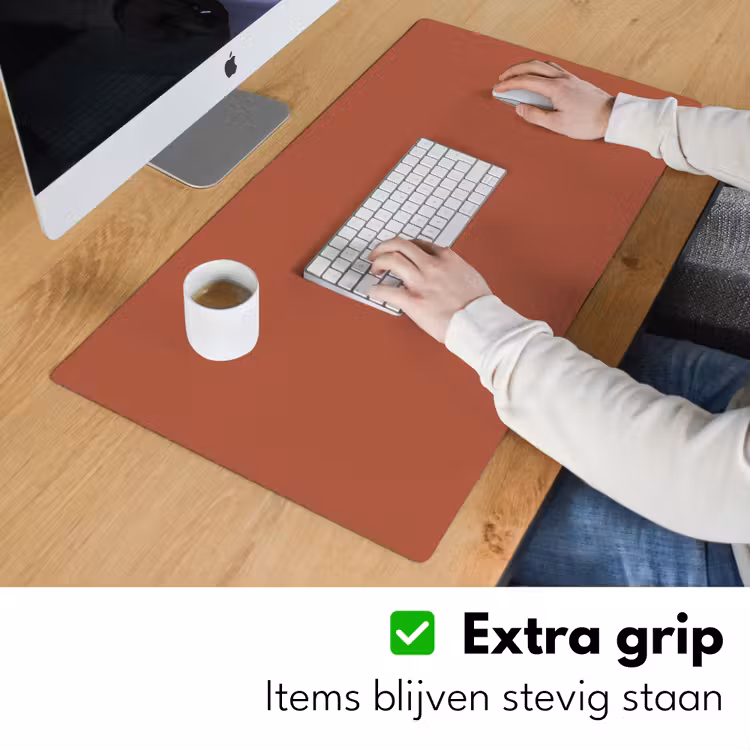Bureau onderlegger - Copperhead - Oranje - Bruin — 6