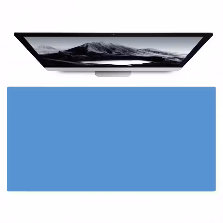 Bureau onderlegger - Cornflower - Blue - Blauw — 1