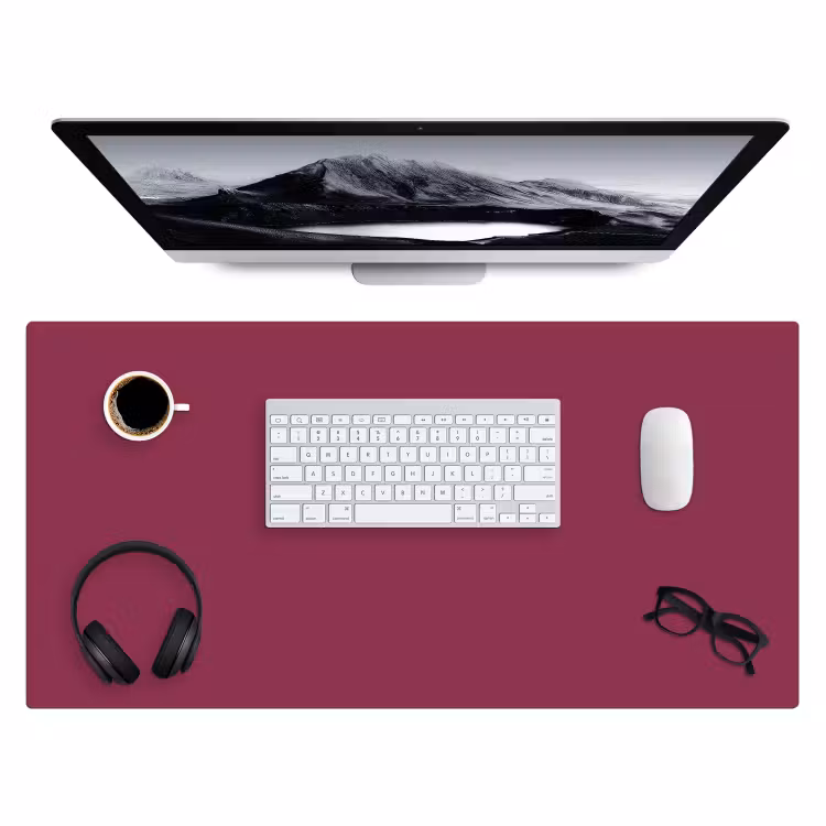 Bureau onderlegger - Deep - Rasberry - Rood — 4