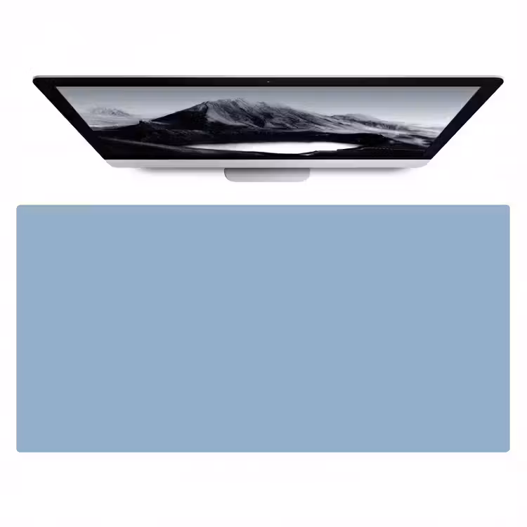 Bureau onderlegger - Dusty - Denim - Blauw — 1
