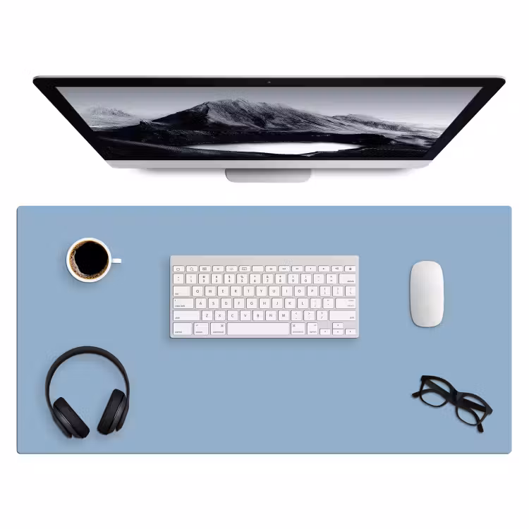 Bureau onderlegger - Dusty - Denim - Blauw — 4