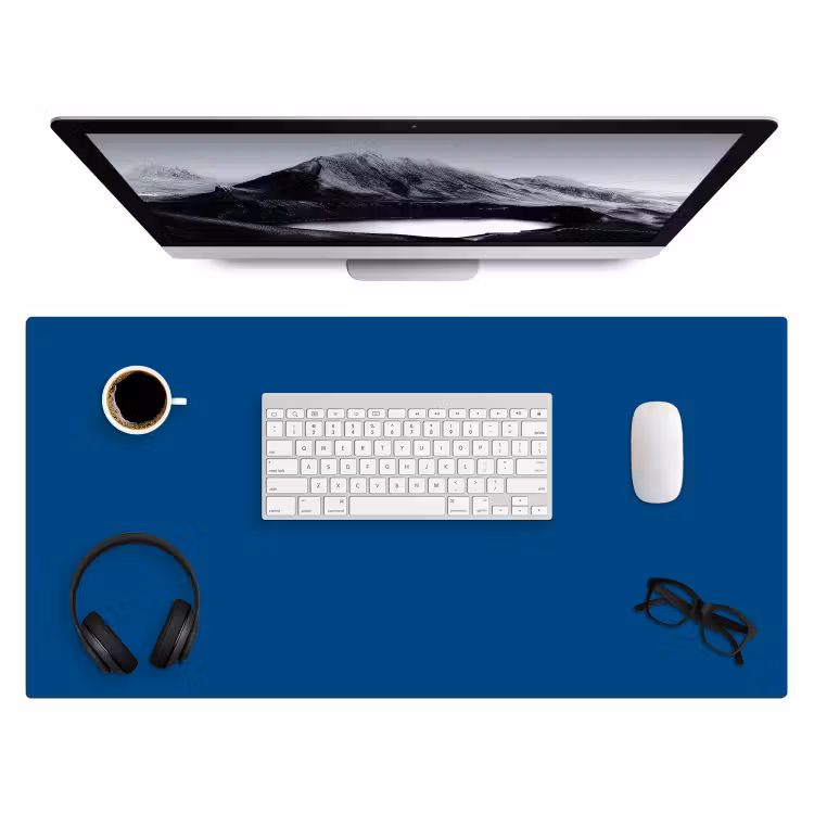 Bureau onderlegger - Free - Groove - Blauw — 4