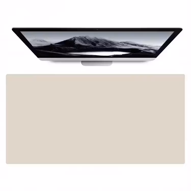 Bureau onderlegger - Fresh - Linen - Nude — 1