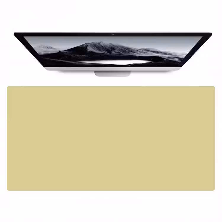 Bureau onderlegger - Golden - Clover - Geel — 1