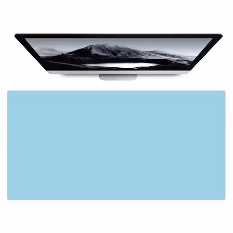 Bureau onderlegger - Ice - Blue - Blauw — 1