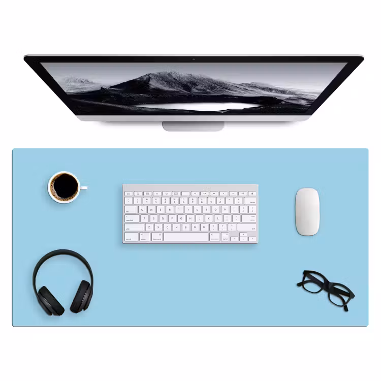 Bureau onderlegger - Ice - Blue - Blauw — 4