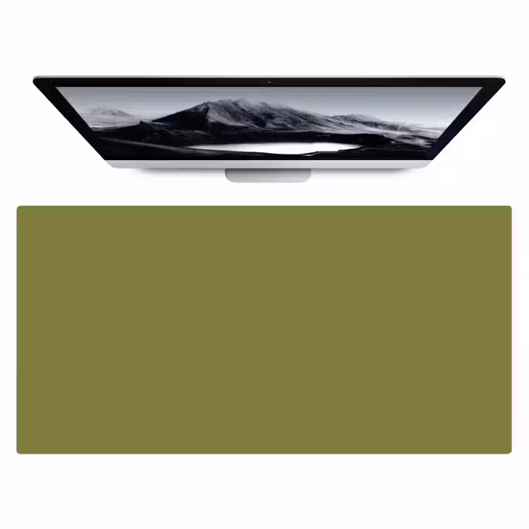 Bureau onderlegger - Juniper - Groen - Organisch — 1