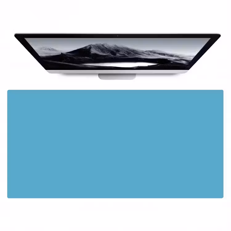 Bureau onderlegger - Ocean - Teal - Blauw — 1
